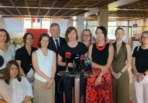 Ľudskoprávny výbor o násilí na ženách nediskutoval, prítomných bolo len päť opozičných poslancov – VIDEO