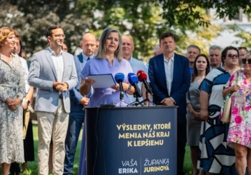 Erika Jurinová sa bude o post predsedníčky Žilinského samosprávneho kraja uchádzať aj tretíkrát – FOTO