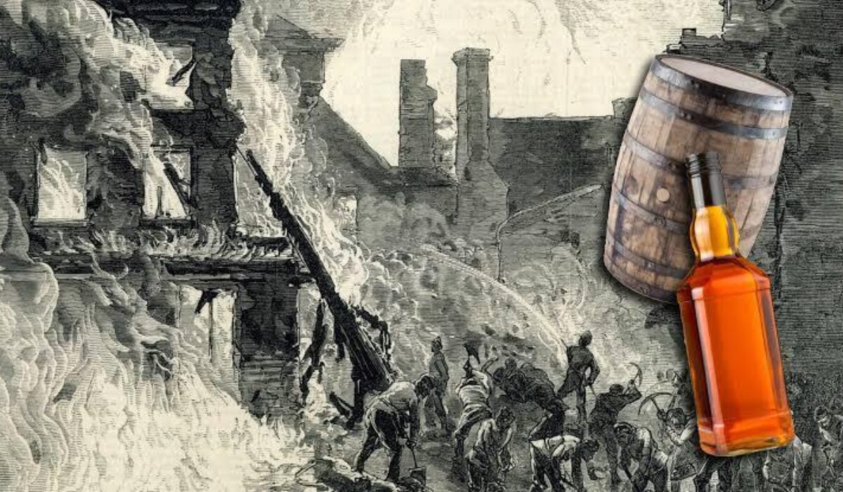 Keď horel Dublin: Najbizarnejší požiar v dejinách zabil ľudí len preto, že sa chceli opiť zadarmo