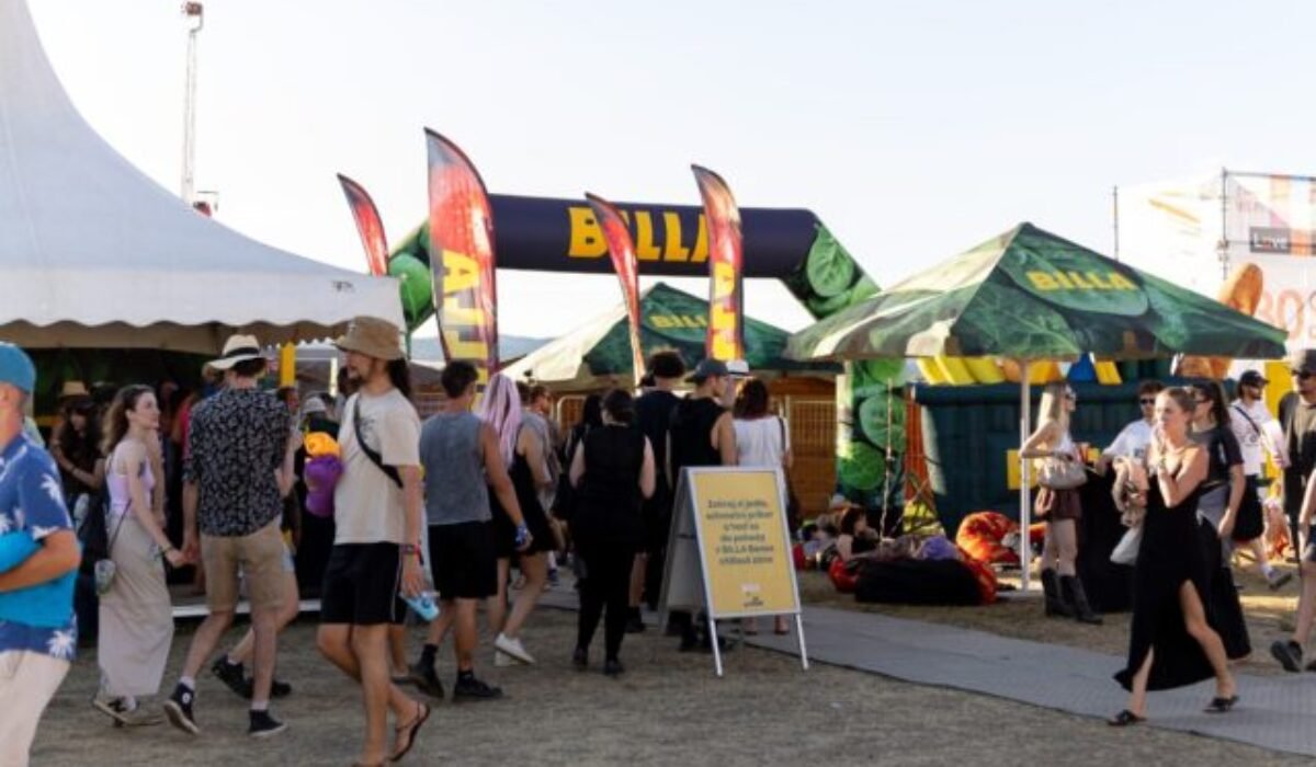 Festivalová BILLA lámala rekordy: predala tony potravín a obslúžila celú Pohodu