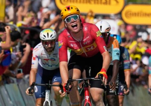 Inšpiroval ho Cavendish. Waerenskjold vyhral najrýchlejšiu etapu v histórii Tour de France