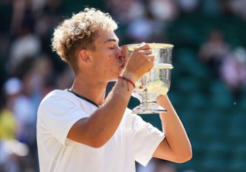 Titul na Wimbledone sčasti patrí aj Slovensku. Americký mladík má korene v Bratislave a rozpráva plynule po slovensky – FOTO
