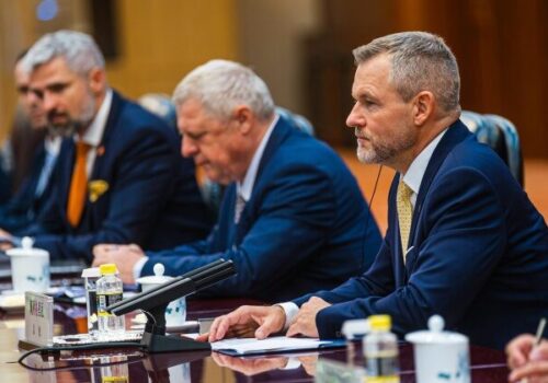 Pellegrini v Číne garantoval, že Slovensko vytvorí stabilné prostredie pre ďalšie čínske investície – VIDEO, FOTO