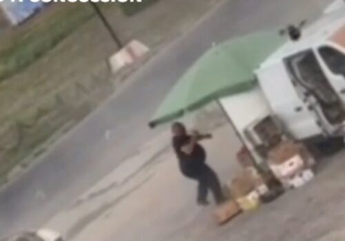 Ľudské safari v ukrajinských uliciach: Ruský dron lovil trhovníka v Chersone