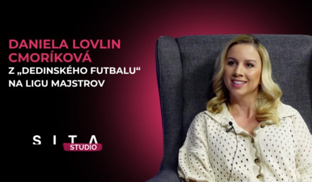 Daniela Lovlin Cmoríková: Od rozprávkových huslí po zimomriavky pre 22-tisíc fanúšikov na Slovane počas Ligy Majstrov- ROZHOVOR