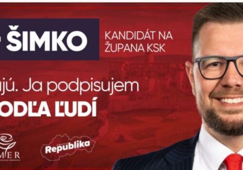 Kandidáta na košického župana Šimka podporila Republika: Zastupujem ľudí, nie ideológie. Každý kto chce skutočnú zmenu v kraji a obhajuje ľudí, je vítaný
