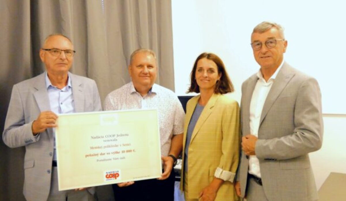 Nové sonografické vybavenie v Senici s podporou Nadácie COOP Jednota