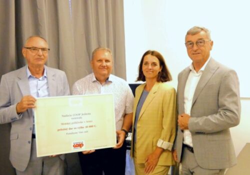 Nové sonografické vybavenie v Senici s podporou Nadácie COOP Jednota