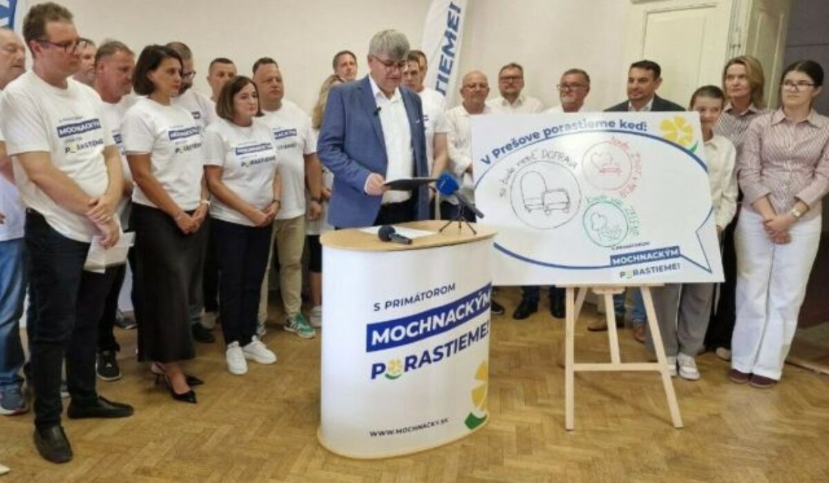 Nominant KDH na prešovského primátora Rastislav Mochnacký získal podporu ďalších piatich strán